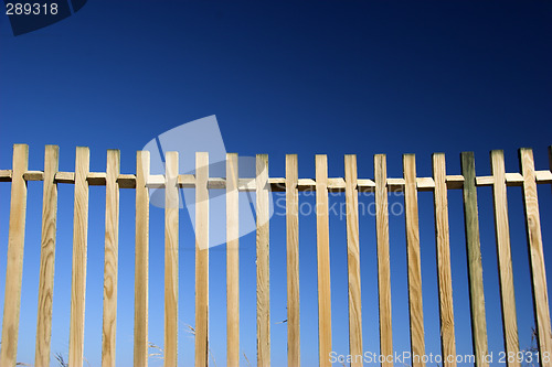 Image of Fences in blue