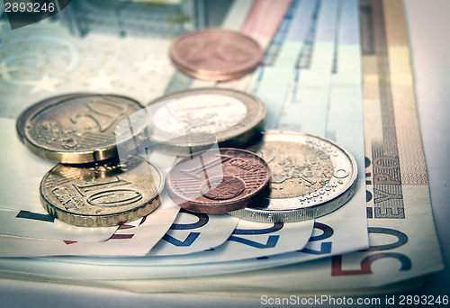 Image of Retro look Euros picture