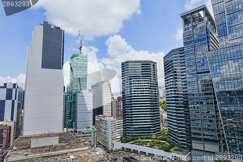 Image of office buildings at day, hongkong kwun tong 