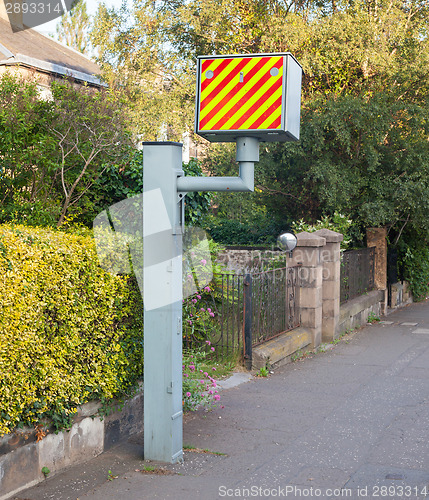 Image of UK static speed camera