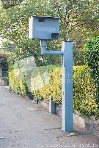 Image of UK static speed camera