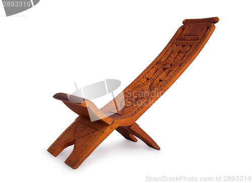 Image of Unique wooden chair from Suriname