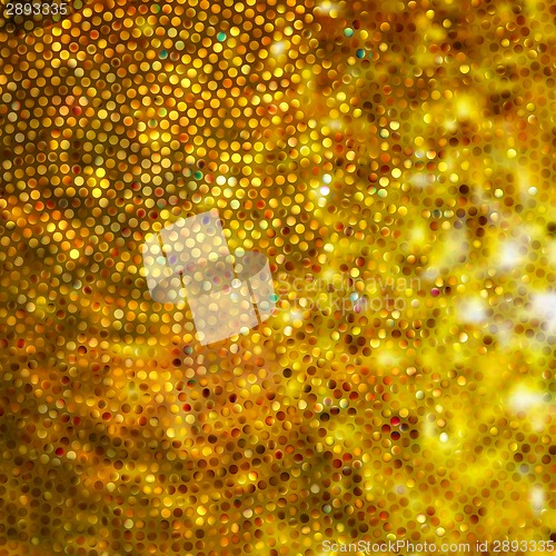 Image of Design on gold glittering background. EPS 10