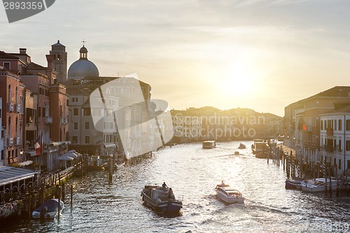 Image of Grand canal in Venice, Italy