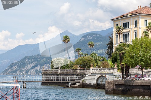 Image of Promenade in Menaggio on Como lake