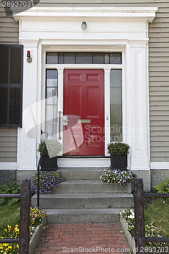 Image of Red Door, Home