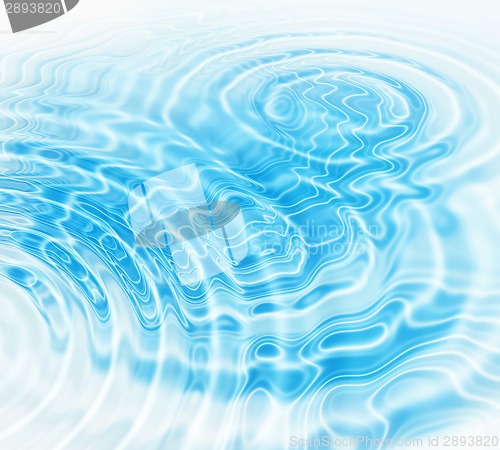 Image of Blue water ripples abstract background 