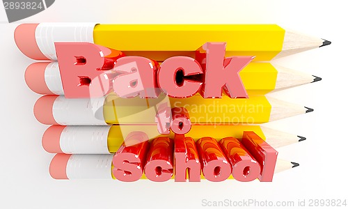 Image of Pencils and Back to school.