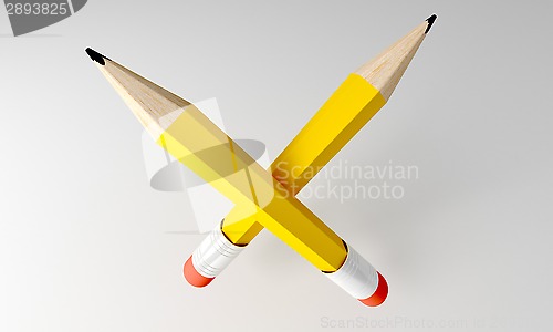 Image of Two pencils.