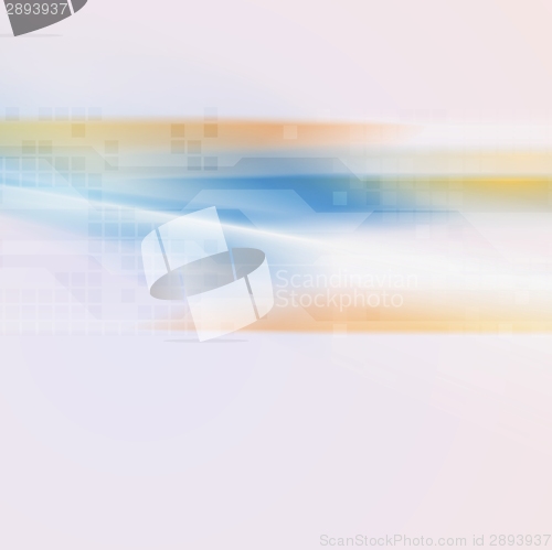 Image of Abstract tech vector background