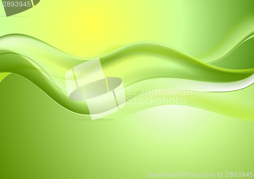 Image of Abstract bright waves design