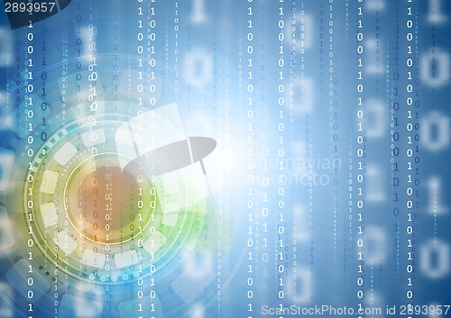 Image of Abstract tech background