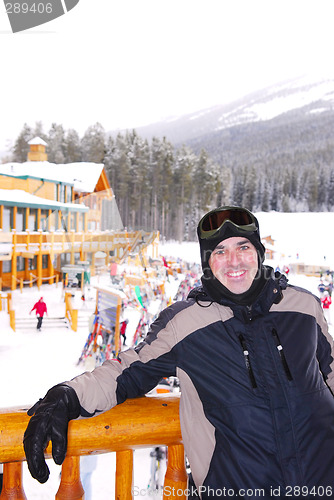 Image of Happy skier