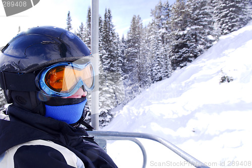 Image of Happy skier