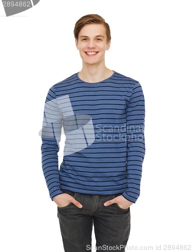 Image of smiling teenage boy