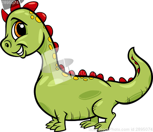 Image of cartoon dragon cute fantasy character