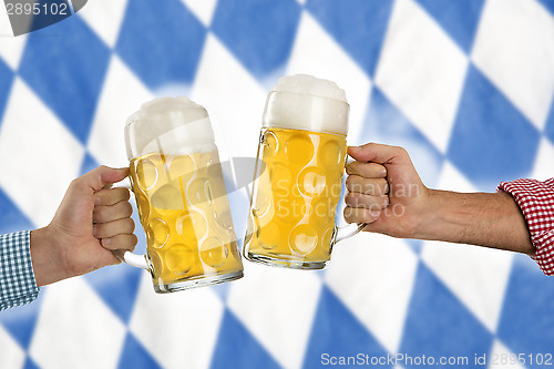 Image of Cheers at the Oktoberfest