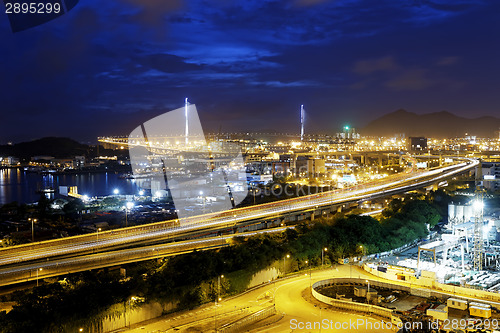 Image of traffic in Hong Kong