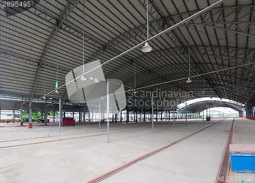 Image of Empty market hall