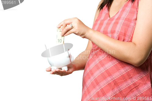 Image of Pregnant money