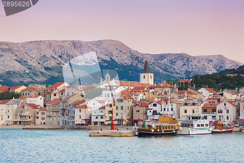 Image of Baska, Krk, Croatia, Europe.