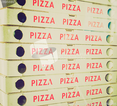 Image of Retro look Pizza