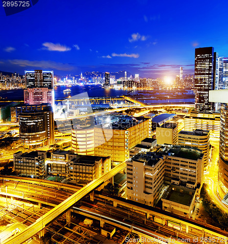 Image of Hong Kong night