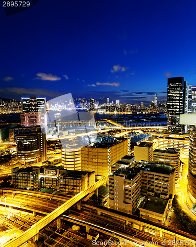 Image of Hong Kong night