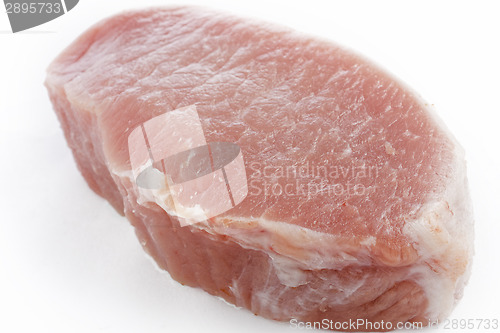 Image of raw pork meat 