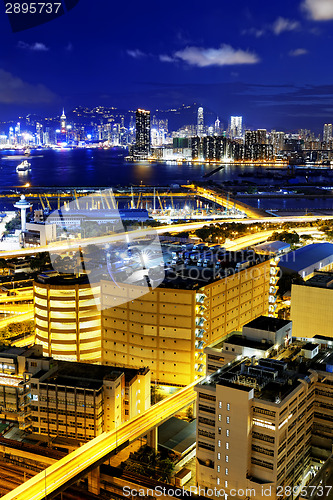 Image of Hong Kong night