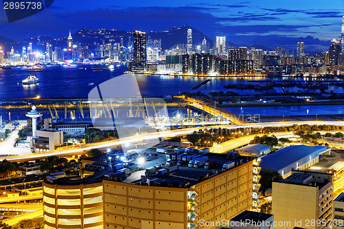 Image of Hong Kong night