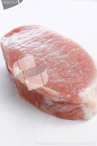 Image of raw pork meat 