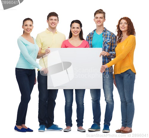 Image of group of smiling teenagers