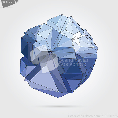 Image of  Vector. Abstract 3D geometric illustration.