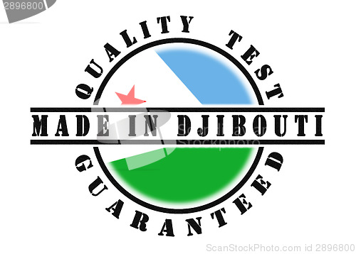 Image of Quality test guaranteed stamp 