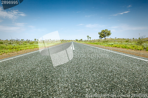 Image of road to horizon