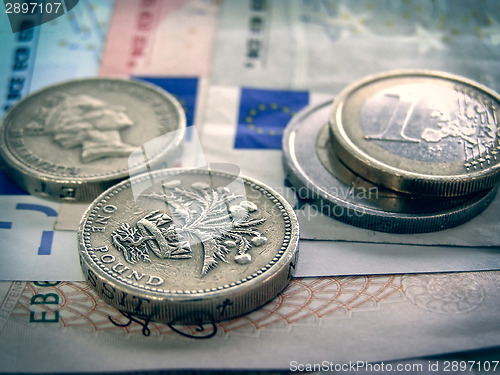 Image of Retro look Money picture