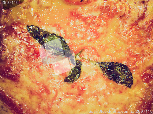 Image of Retro look Pizza Margherita