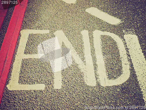Image of Retro look Bike lane sign