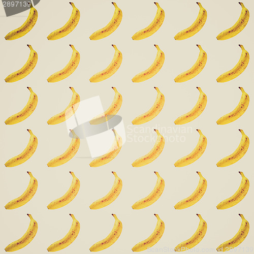 Image of Retro look Banana background