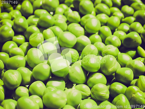 Image of Retro look Peas picture