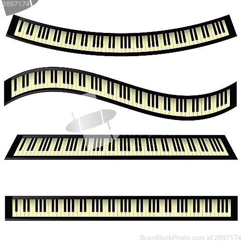 Image of set of keyboards