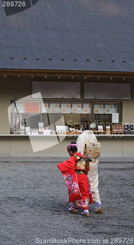 Image of Visiting the temple