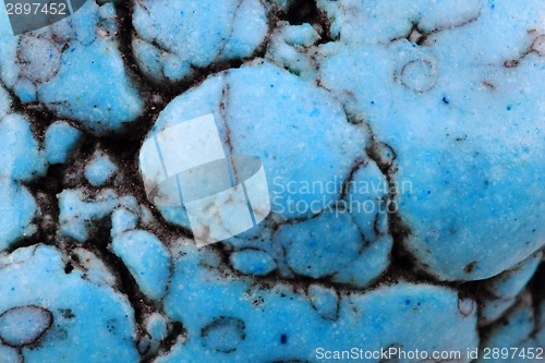 Image of turquoise mineral texture 