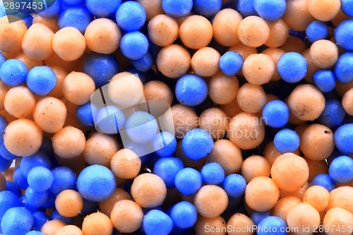 Image of abstract molecule background