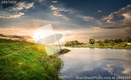 Image of Reflection in the river