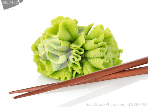 Image of Wasabi with chopsticks