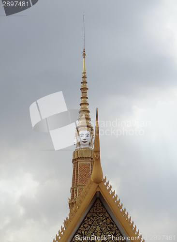 Image of Royal Palace detail  in Phnom Penh