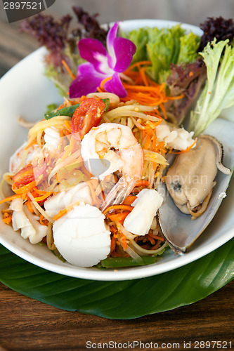 Image of Thai Seafood Som Tum Salad