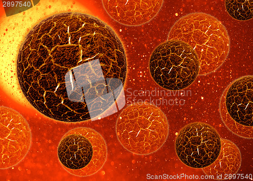 Image of 3d cell virus